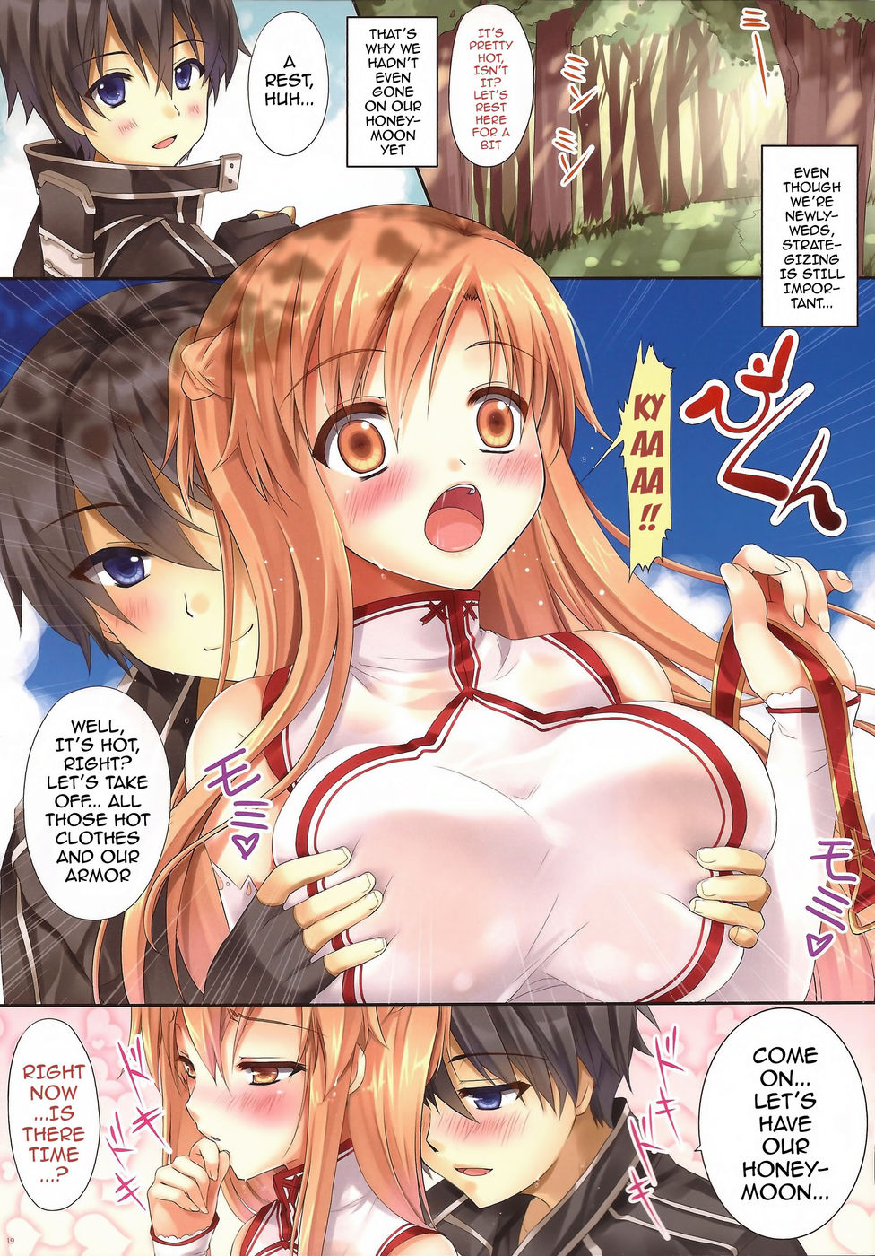 Hentai Manga Comic-Cumming Inside Asuna 100% Raw-Chapter 1-18